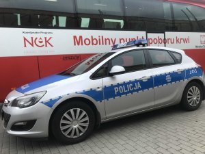 Policjanci uczestniczyli w zbiórce krwi