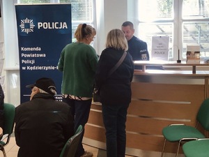 spotkanie funkcjonariuszy z seniorami