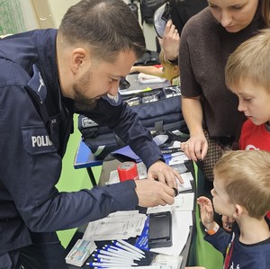 stoiska promocyjne na spotkaniu mikołajkowym