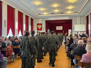 ślubowanie klas mundurowych