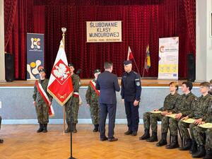 ślubowanie klas mundurowych