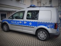 Nowy radiowóz Volkswagen Caddy