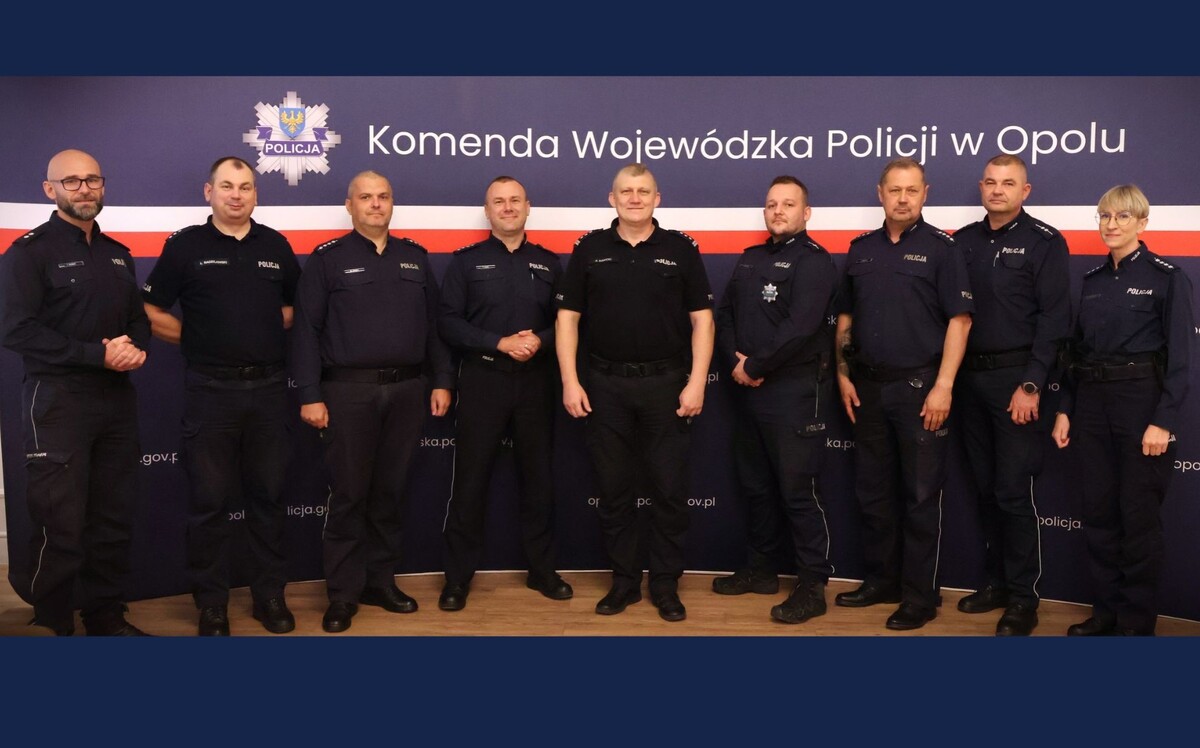 Bartosz Kwitowski najlepszym dyżurnym policji na Opolszczyźnie